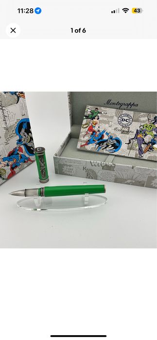 Роликова Ручка Montegrappa DC Comics Green Lantern • Italy • RP $418