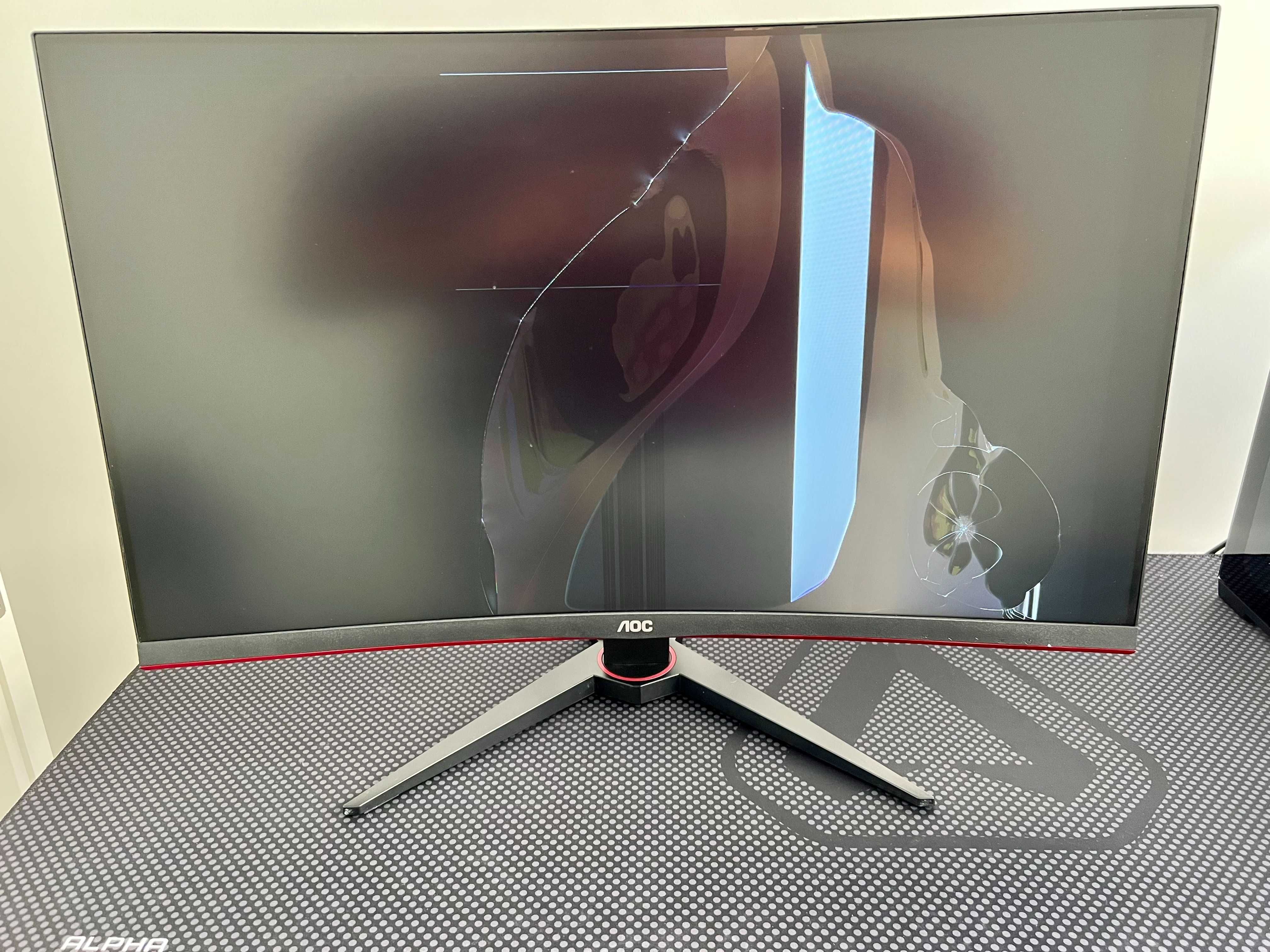 Monitor Curvo AOC Gaming C32G2ZE/BK 31,5" FHD 240Hz FreeSync Premium