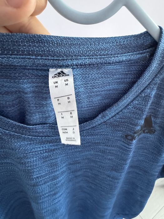 Футболка синя Адідас