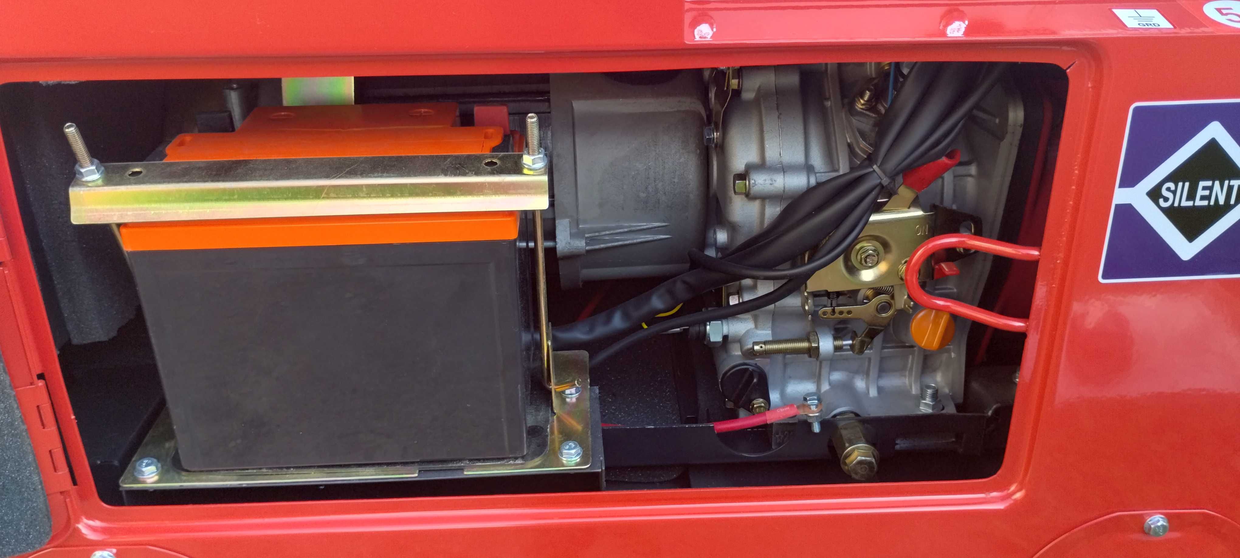 Cichy agregat prądotwórczy GEN POWER JDE9500SE 8 kW AVR DIESEL 3FAZY