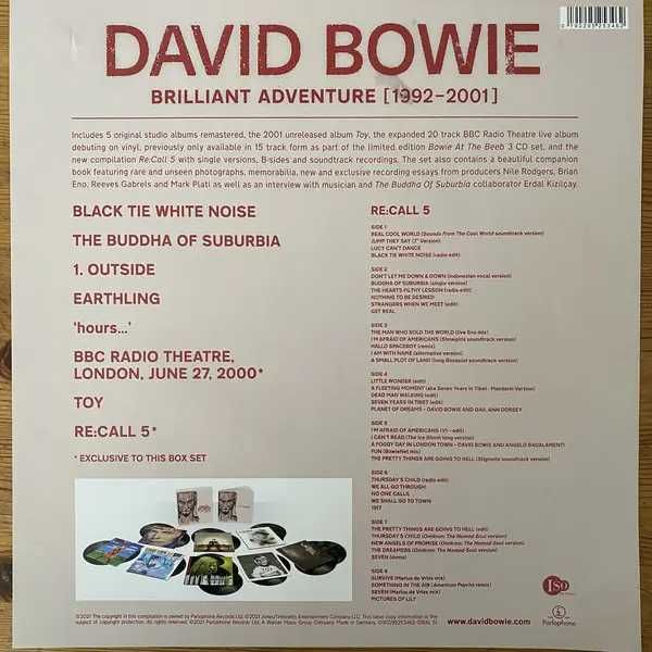 David Bowie - Brilliant Adventure (1992-2001) 18 LP Box-Set Limited Ed