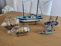 Barcos em Miniatura