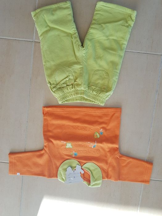 Conjunto camisola e calças
