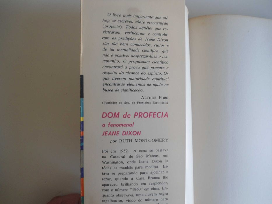 Dom de Profecia pela fenomenal Jeane Dixon