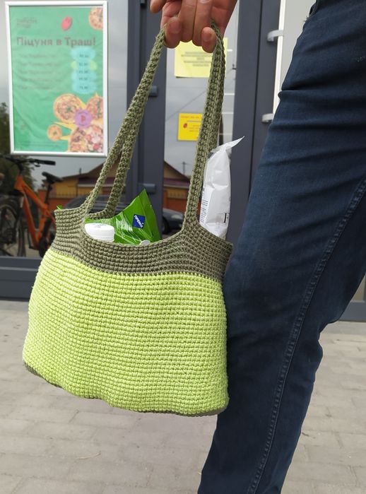 Сумка-шопер ручної роботи
