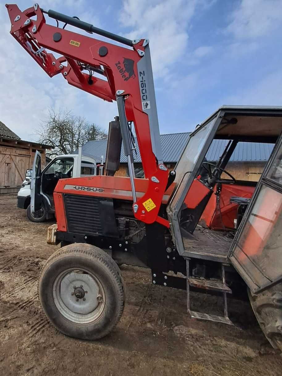 Ładowacz czołowy Z-1600  Zabiel  URSUS ZETOR MTZ   MONTAŻ DOSTAWA