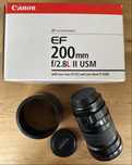 Canon EF 200/2.8L II USM z uchwytem do statywu