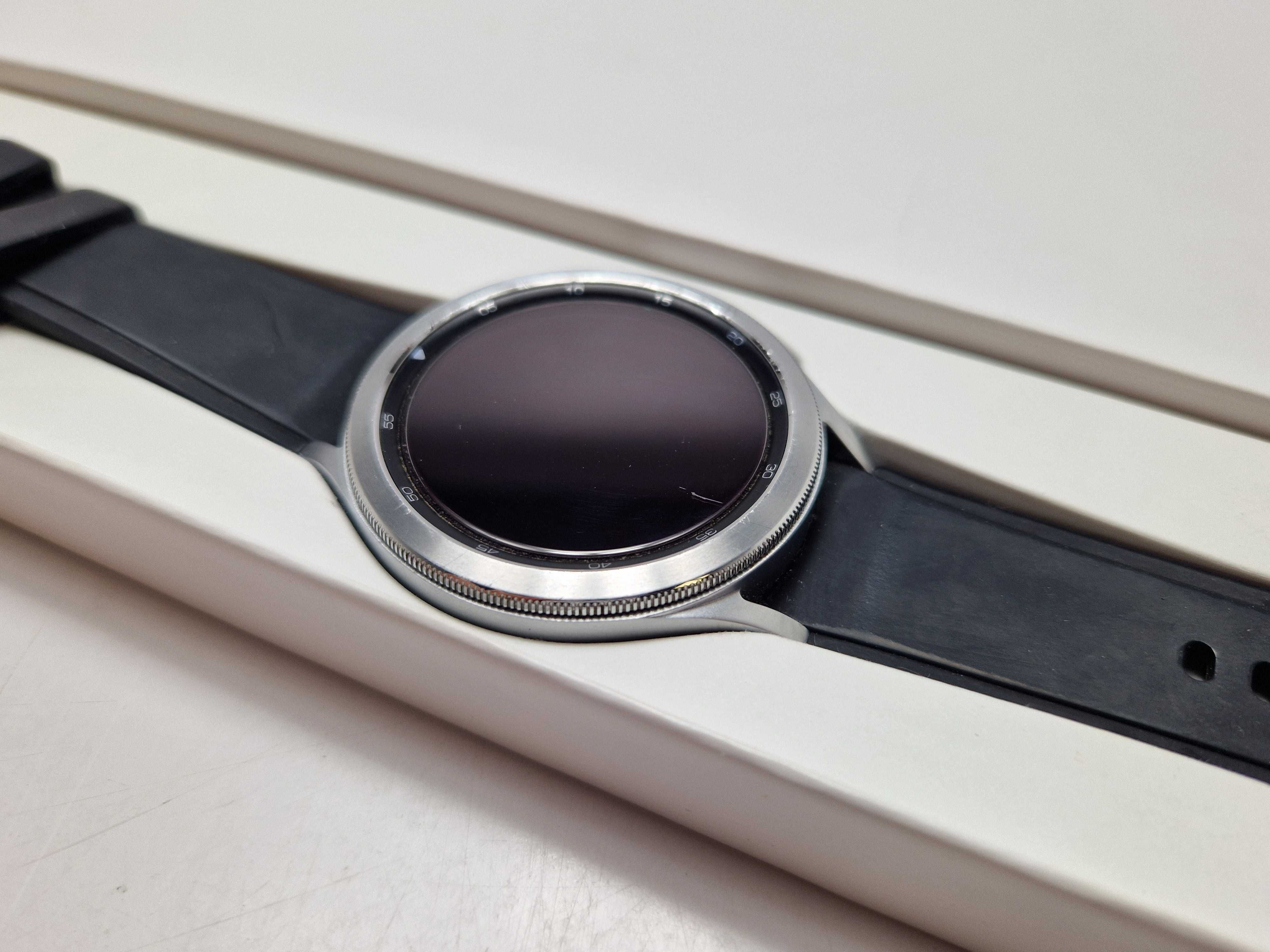 Smartwatch Samsung Galaxy watch 4 Classic (R895) 46MM Srebrny + Paski
