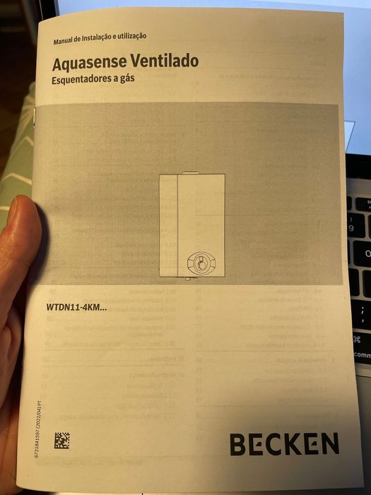 Esquentador Becken Aquasense Ventilado