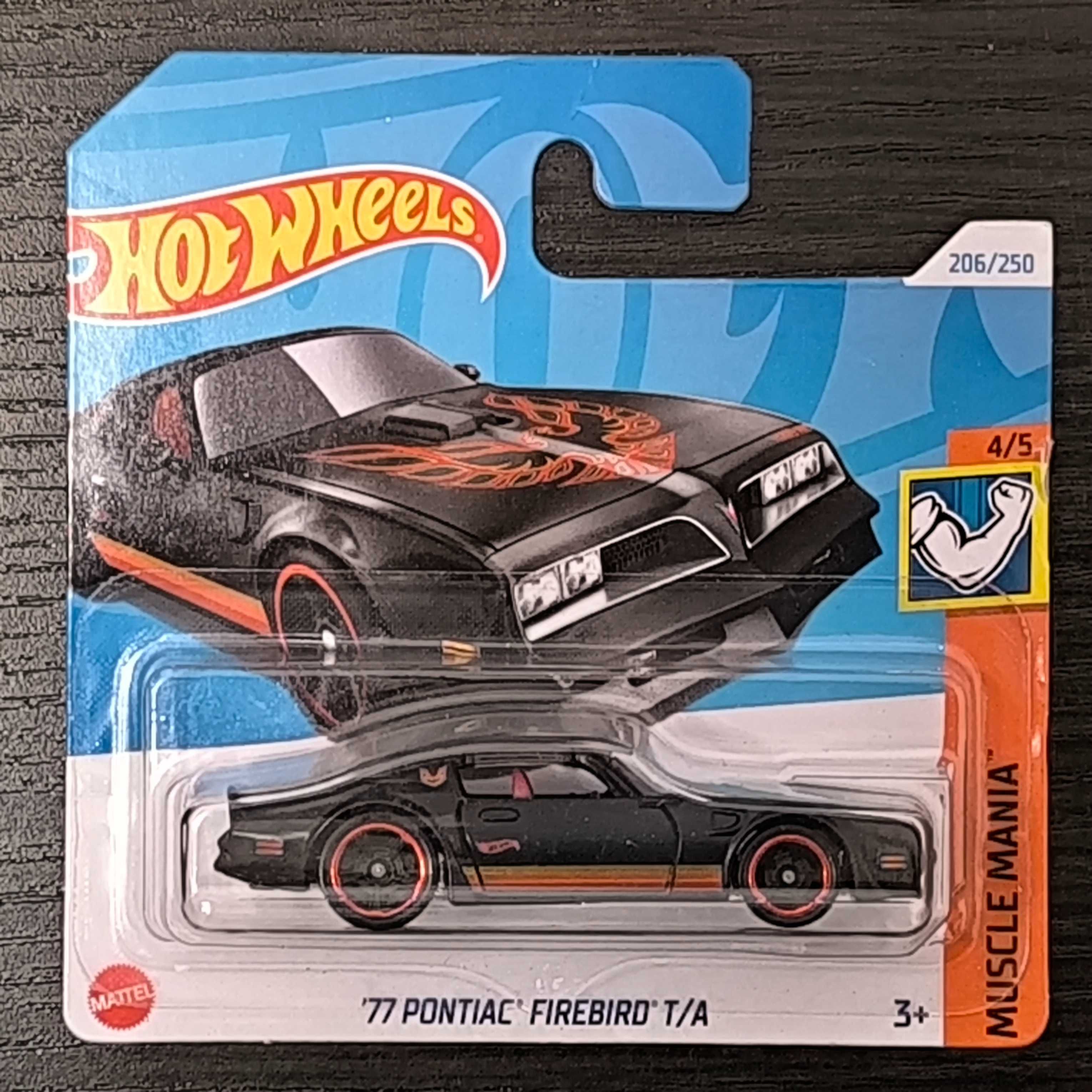 '77 Pontiac Firebird T/A Hot Wheels 2024 r. 206/250 HTC60-N521