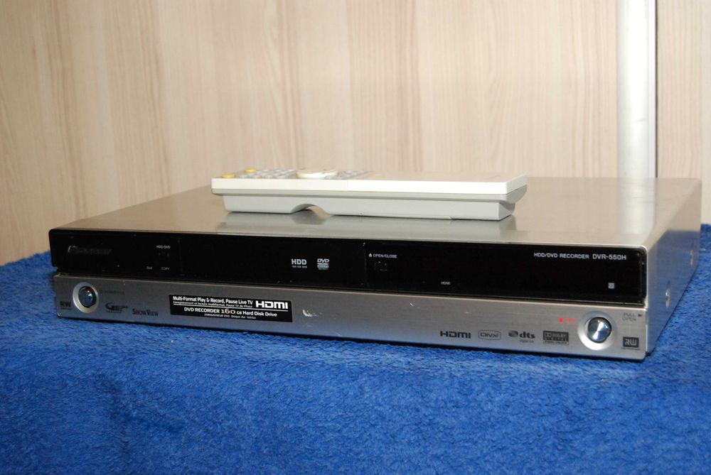 Nagrywarka DVD PioneerDVR-550H po polsku z HDMI