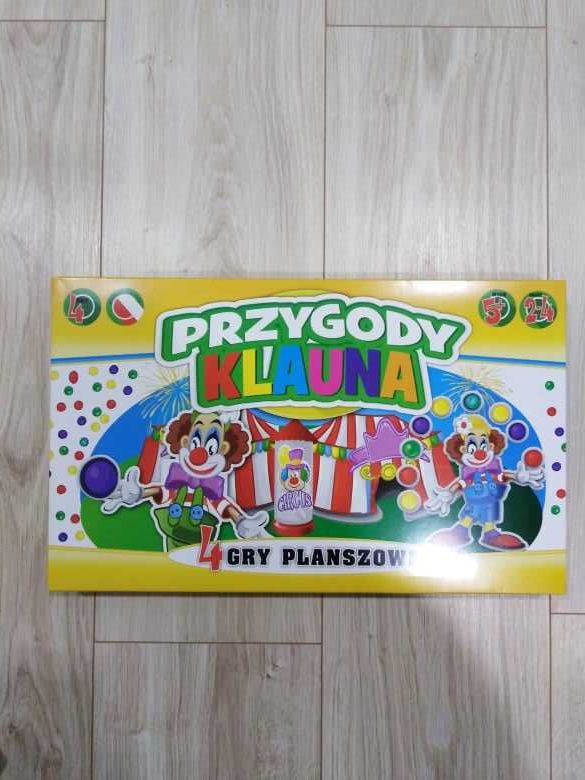 Gra planszowa "Przygody Klauna"