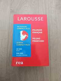 Słownik Larousse polsko-francuski, compact plus, rea