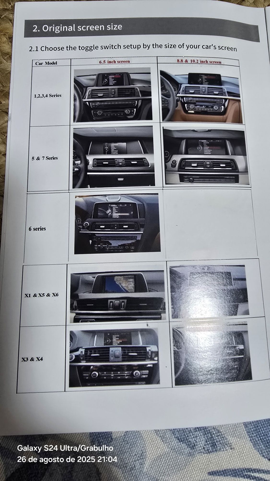 Caplay Bmw Sistema NBT