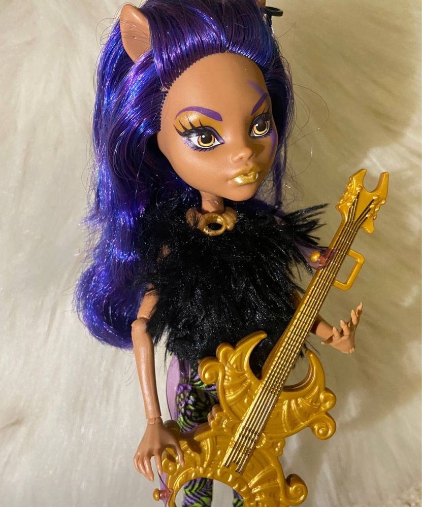 Клодін Вульф / monster high / Clawdeen Wolf Fierce Rockers