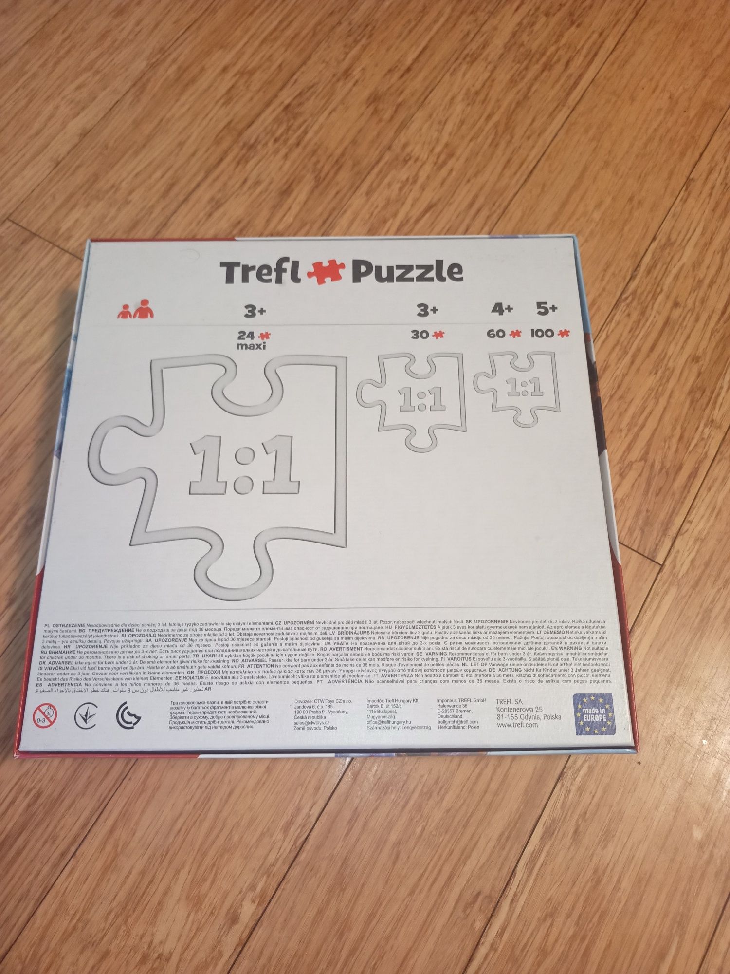 Puzzle 3w1 Frozen II Kraina Lodu