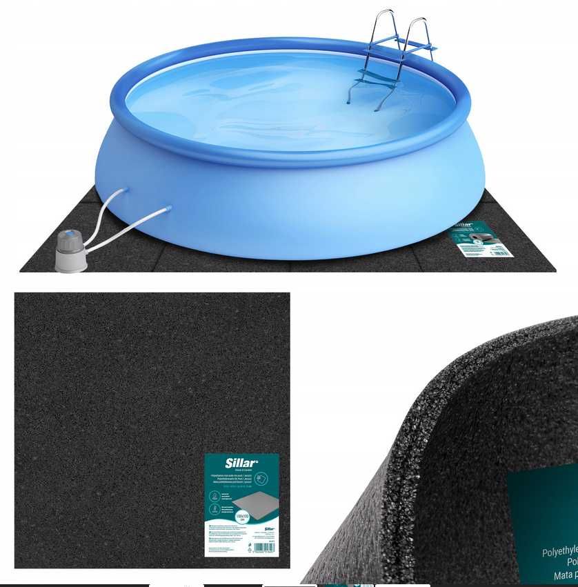 Sillar mata piankowa pod basen 20mm 2cm | Mata pod basen jacuzzi PE
