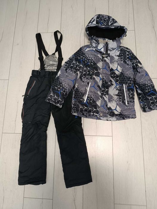 Зимовий комплект куртка та напівкомбінезон для хлопчика