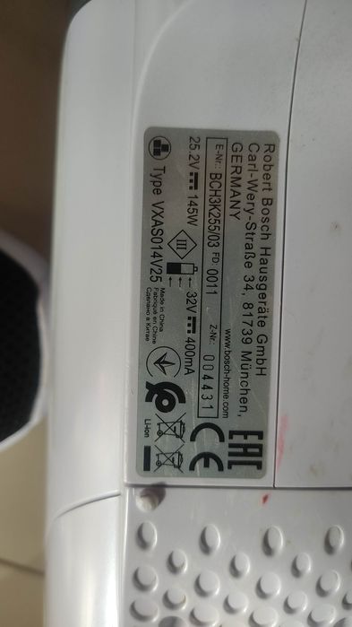 Aspirador vertical Bosch
