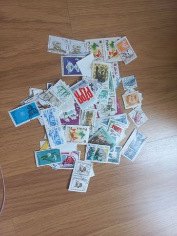 Polskie znaczki tysiąc sztuk