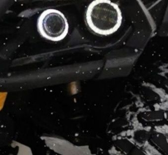 Lampy can am renegade outlander Led ringi