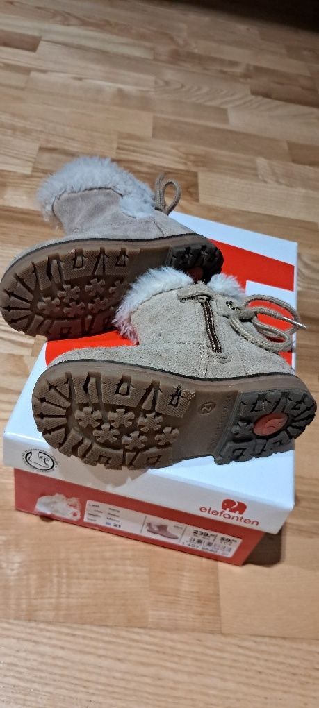 Buty zimowe rozmiar 21  Elefanten POLECAM