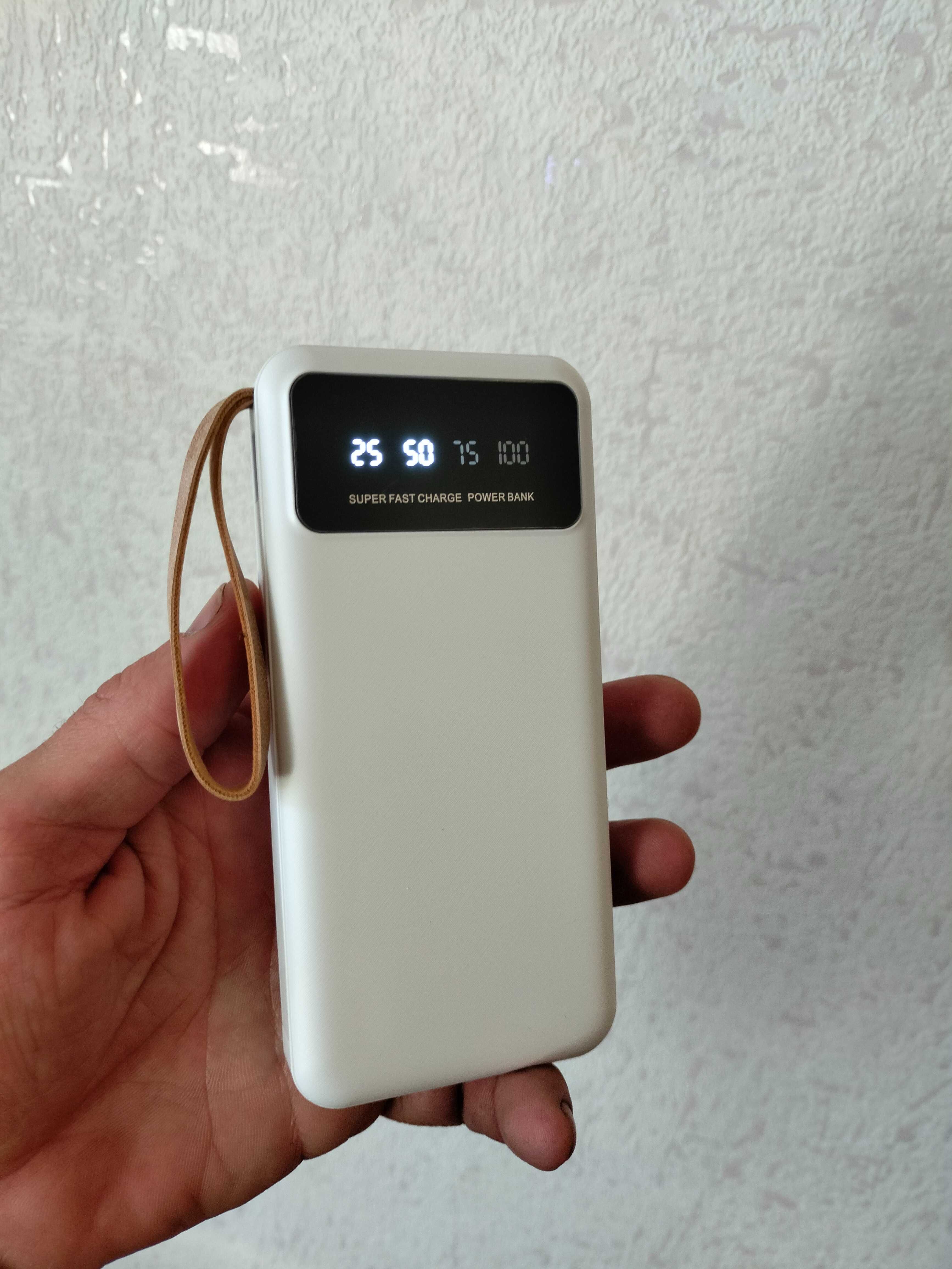 Power Bank Torima 10000mah, (торима), белый.