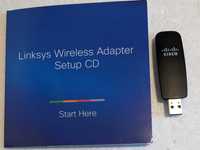 Wi-Fi USB Adapter  Cisco Linksys AE1200 N300