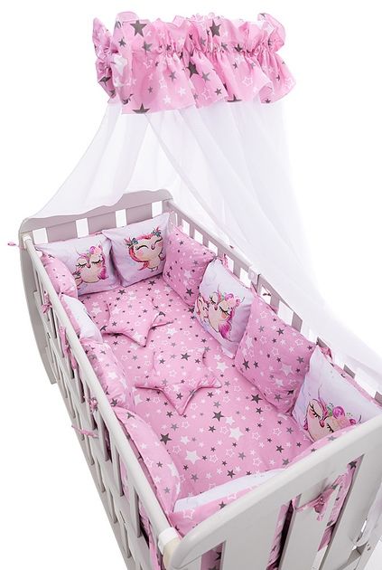 Комплект постільної білизни в ліжечко