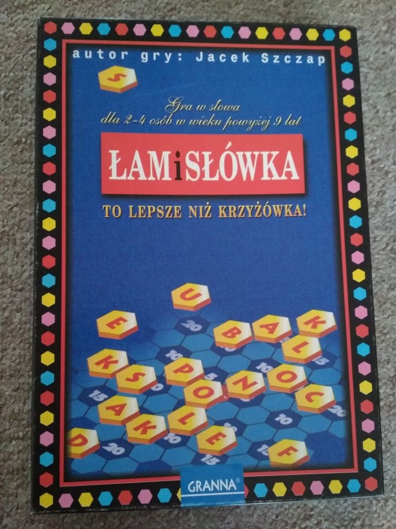 Łamisłówka - gra słowna Granna