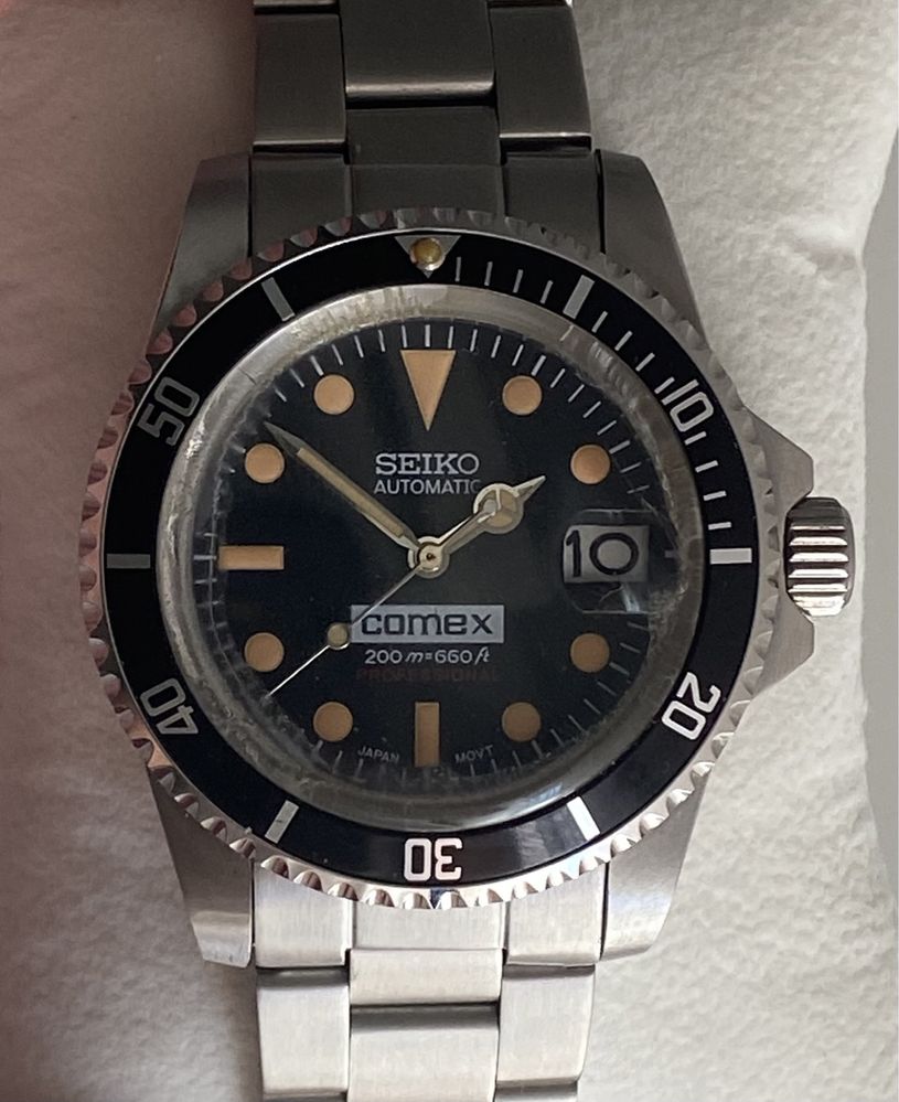 Seiko Mod Submariner Comex