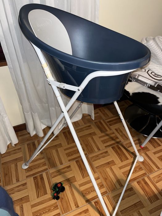 Banheira shnuggle com suporte