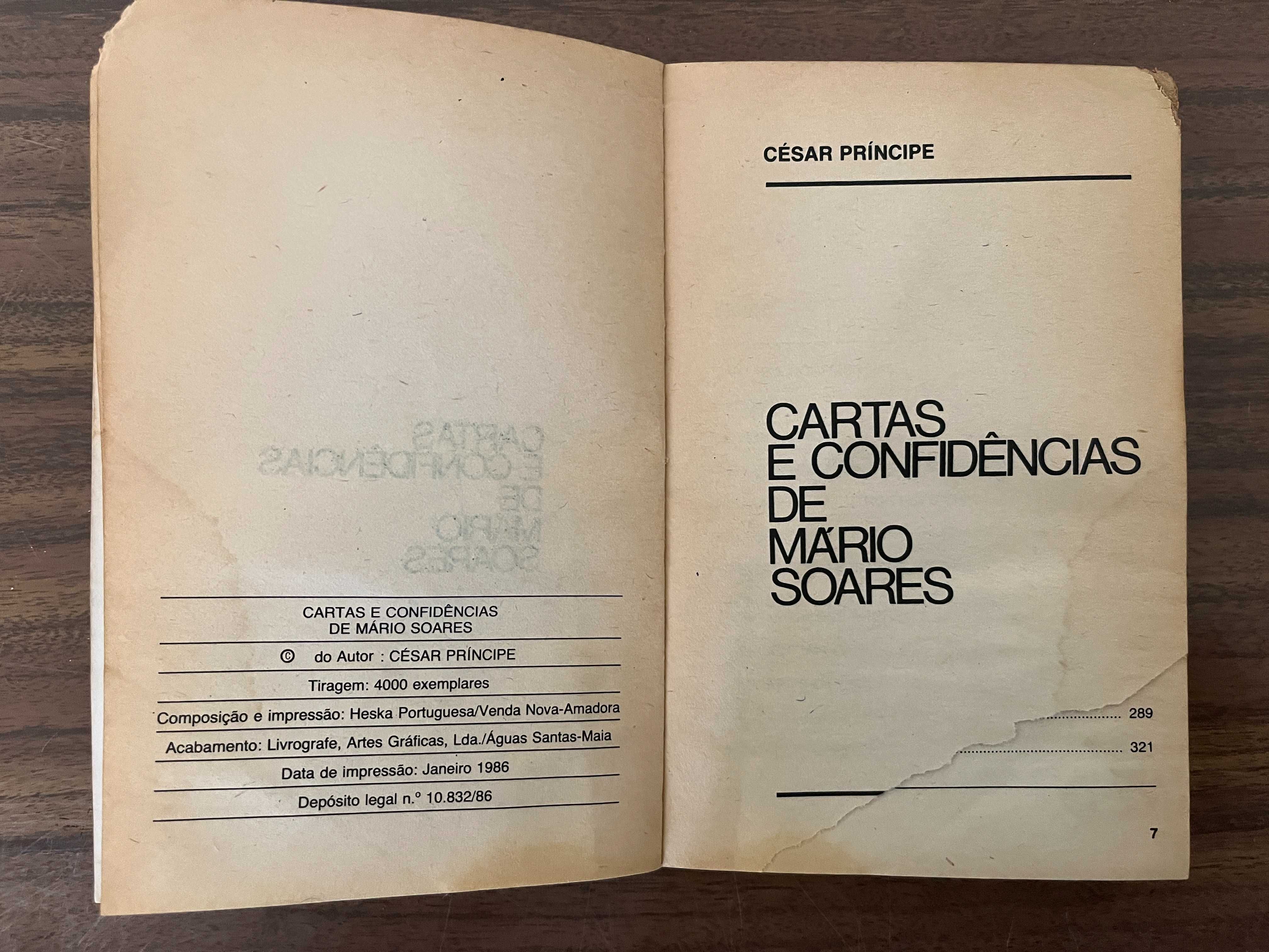 Cartas e Conferências de Mário Soares – César Principe