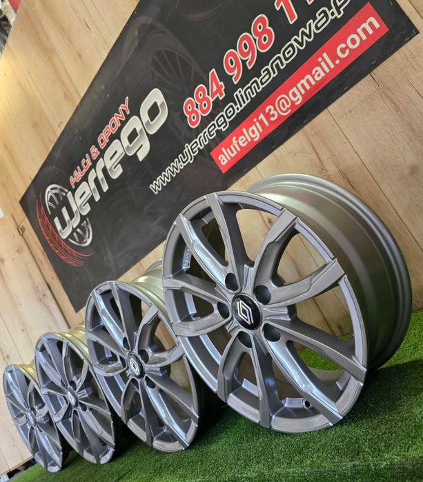 NOWE ALUFELGI RENAULT 16x5x114,3 - Express,Kadjar,Kangoo,Talisman,ZOE