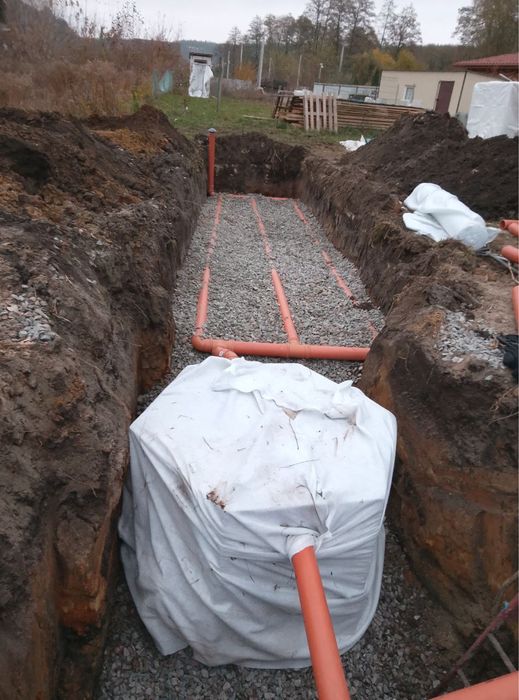 Надійний Септик під ключ•Єврокольця•Гідробетон•Дренаж•Київ і обл