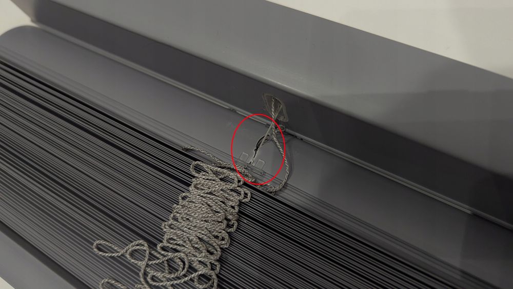 Szara Roleta Żaluzjowa Winylowa, Zmiękczająca Światło, 183X107Cm