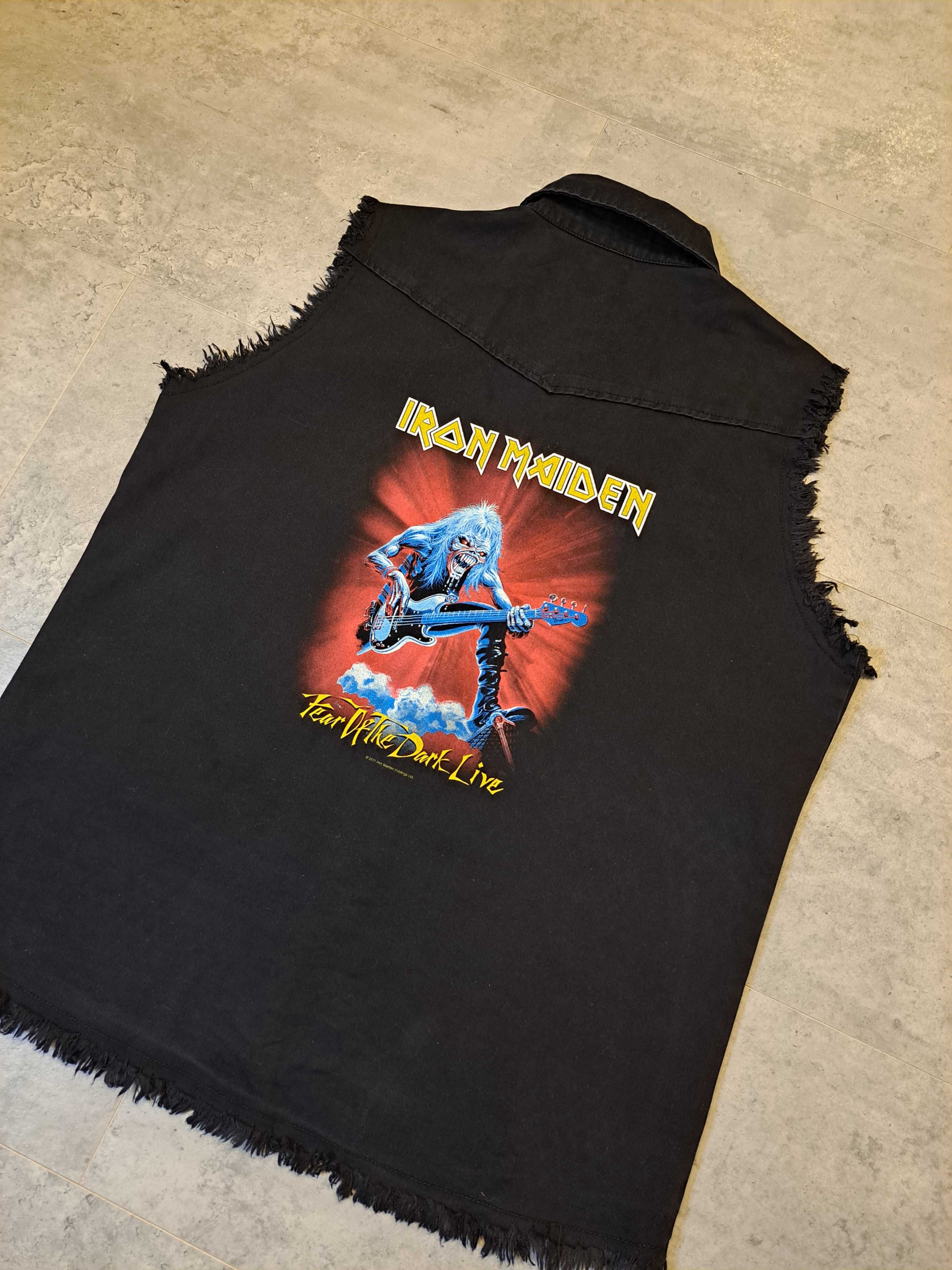 Vintage Kamizelka Iron Maiden Fear of The Dark Live