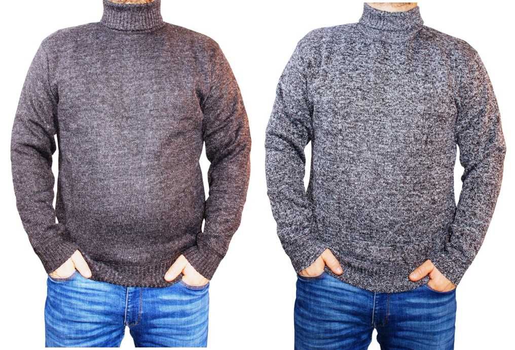 Gruby na polarze MĘSKI GOLF rozmiary od L do 3XL