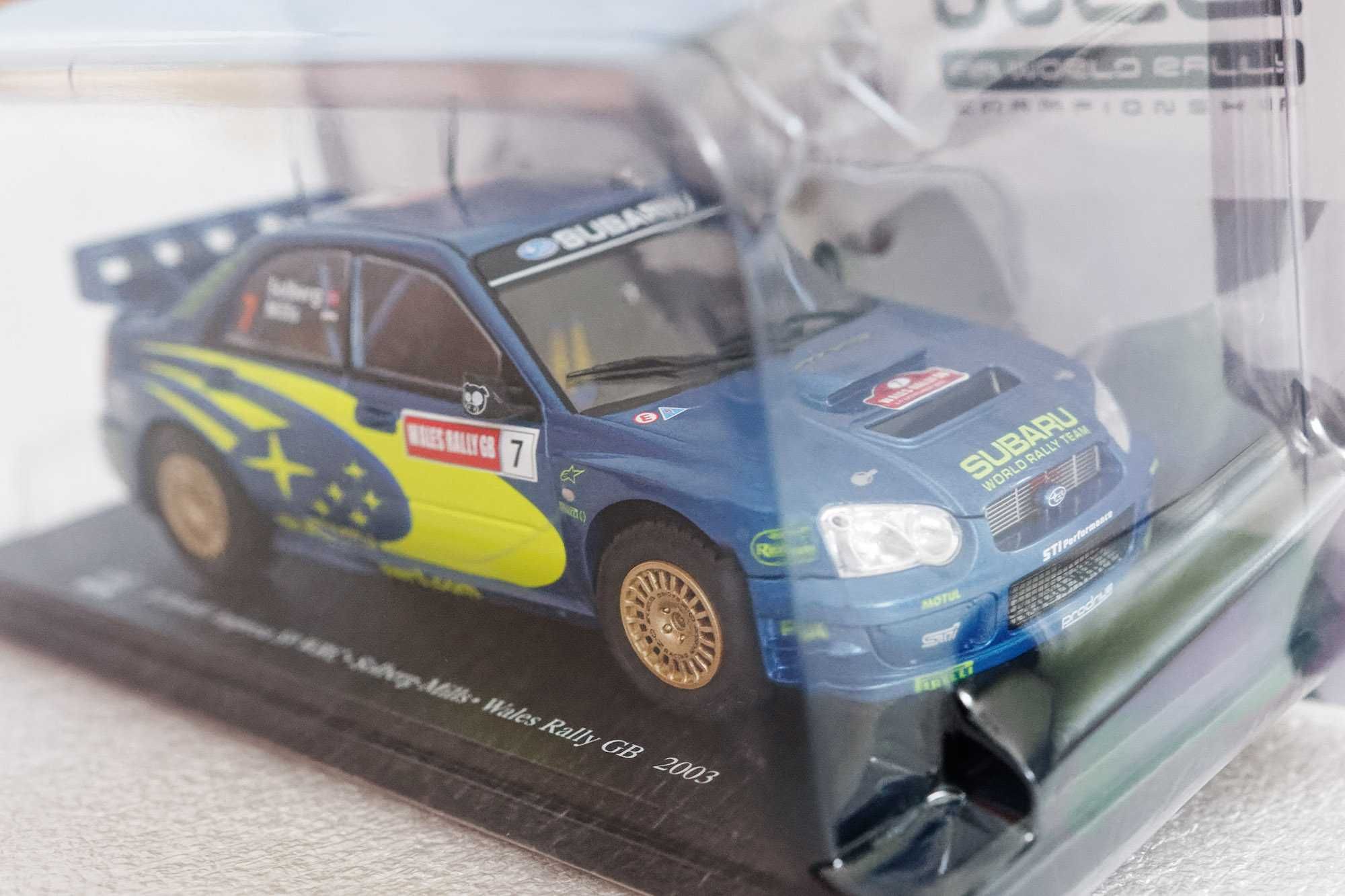 SUBARU IMPREZA S9 1:24 Hachette WRC 2003 Petter Solberg