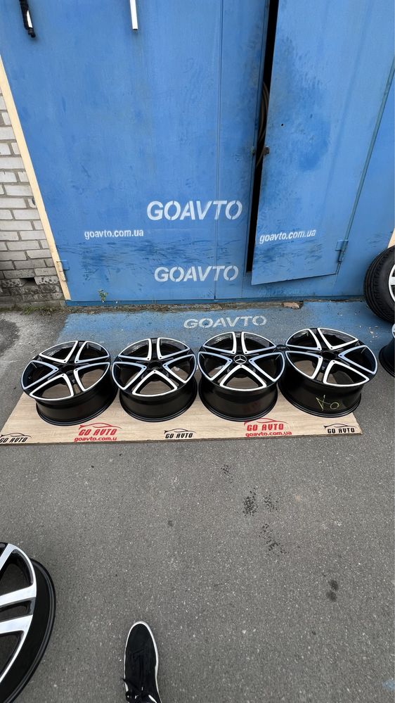 Goauto круті диски Mercedes-Bens різноширокі 5/112 r18 et35-41 8-9j