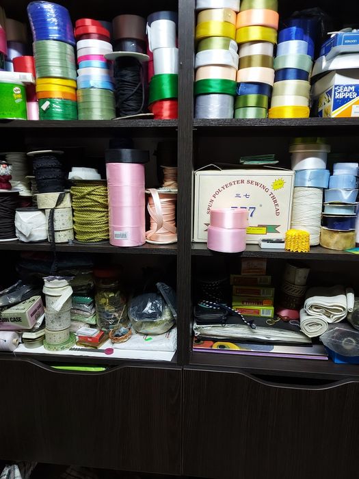 Продам разные ткани - батист, подкладочная, гипюр, тюль, и др.