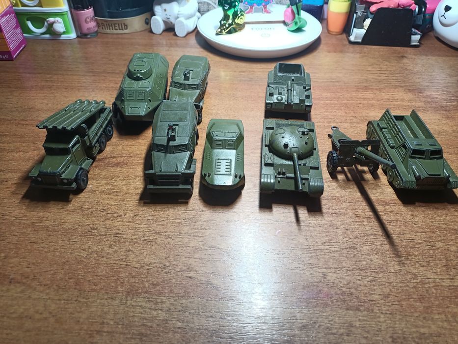 Советская военная техника игрушки