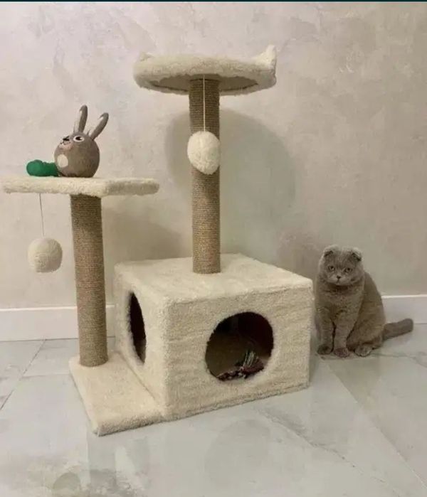 Кігтеточка для кота . Когтеточка - домик для кота .Производитель