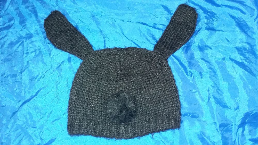 Czapka królik króliczek uszka ogonek uniwersalna
