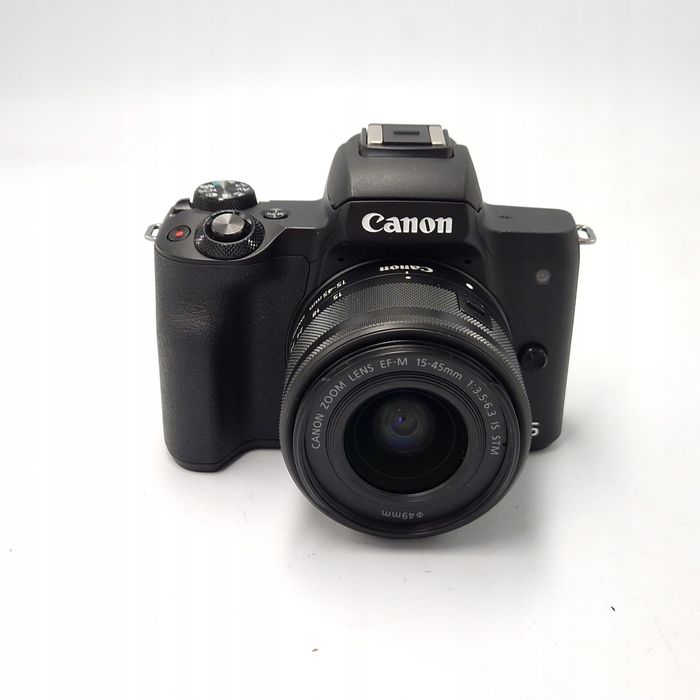 Aparat fotograficzny canon m50 15-45 bardzo zadbany