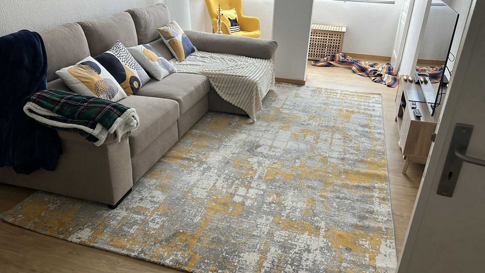 Sofá Duvall Moviflor – Cinza, impermeabilizado, com garantia!