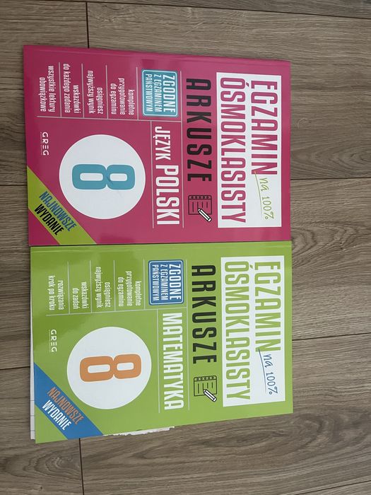 Arkusze Repetytorium ósmoklasisty 8 klasa polski matematyka