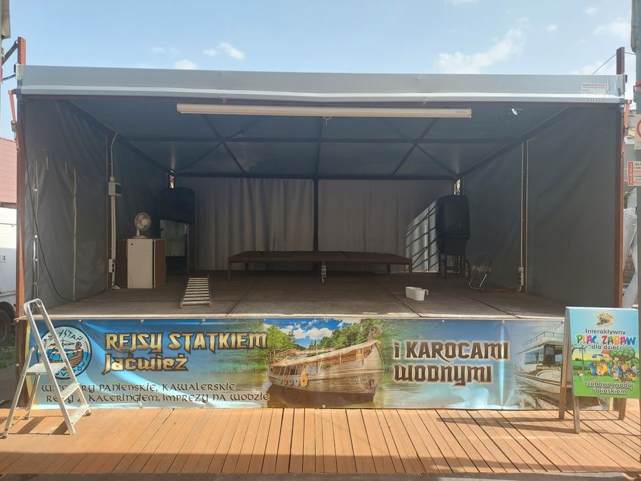 Scena muzyczna sam 6x7m