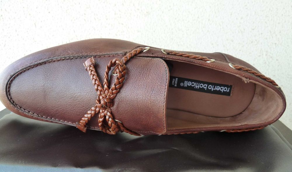 Sapatos novos italianos Roberto Botticelli 40