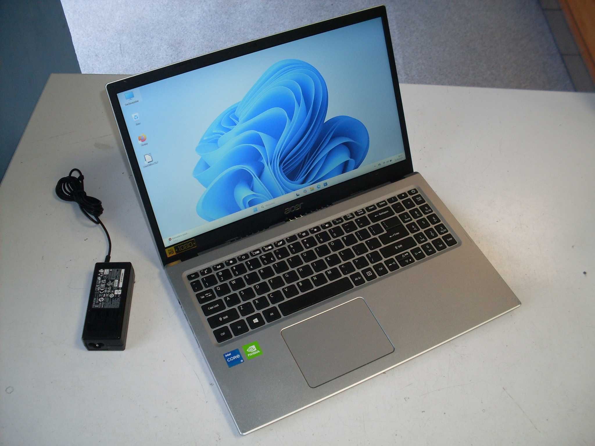 laptop Acer Aspire 3,  i5-1135G7, 20GB DDR4, SSD 512 GB, Geforce MX350
